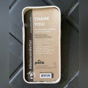 iPhone 12 Pro Max Pela phone case in London Fog